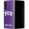 Texas Christian University TCU Horned Frogs Galaxy Z Fold4 5G Skin
